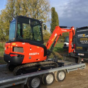 Machinetransporter 3 asser 3500kg
