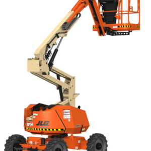 Kniktelescoop op wielen (diesel) 12m JLG 340AJ