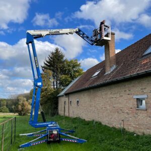 Spin hoogtewerker op rupsbanden 18m SA18