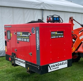 Verhuur stroomgroepen & elektrisch materiaal
